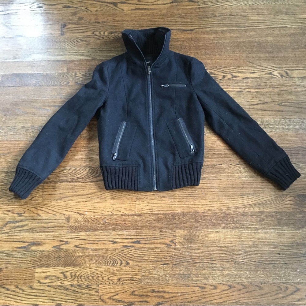 Express Women's Black Jacket Size XS